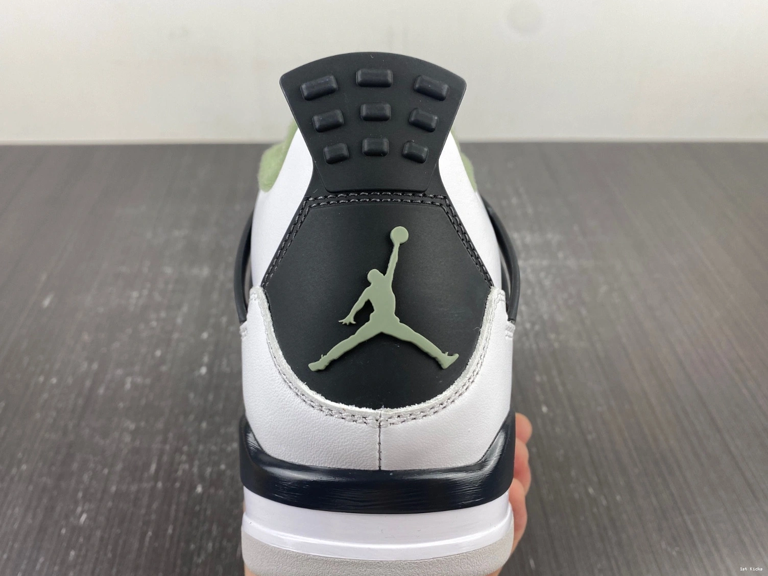 WMNS 4 Seafoam AQ9129-103 Jordan Oil Air Green 1223